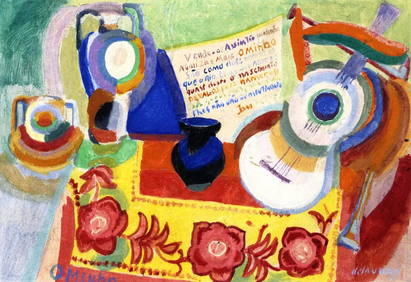 Portuguese Still Life - Robert Delaunay