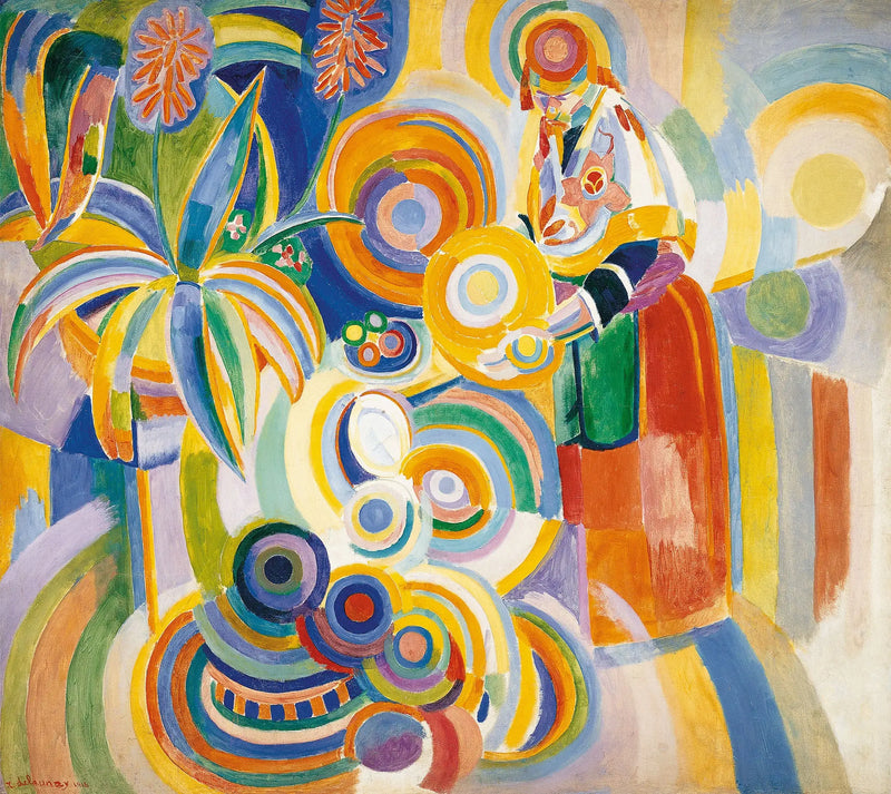 Portuguese Woman - Robert Delaunay