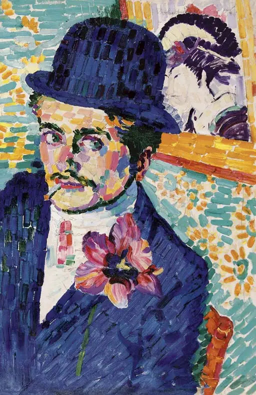 The Man with the Tulip - Robert Delaunay