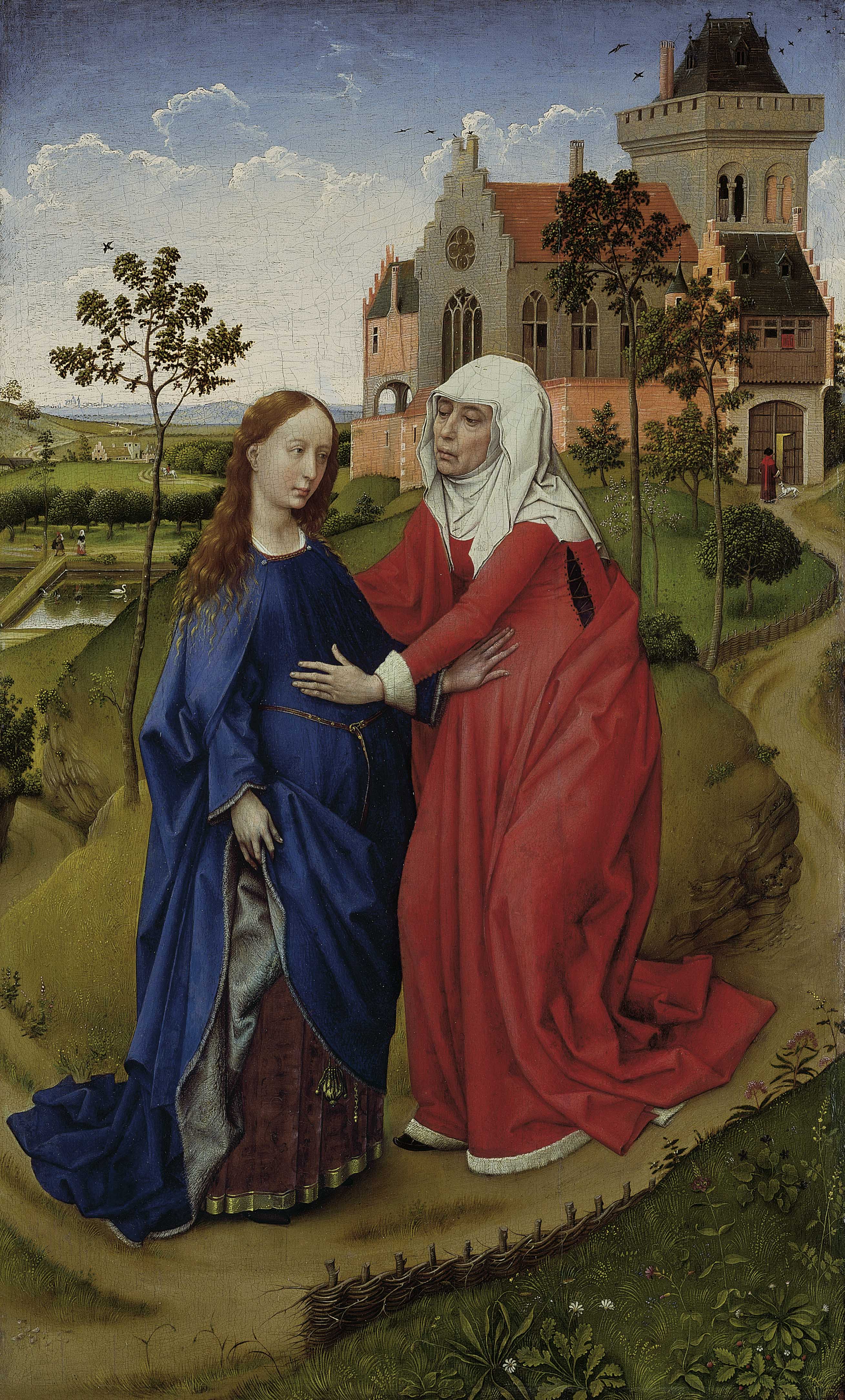 La Visitation - Rogier van der Weyden