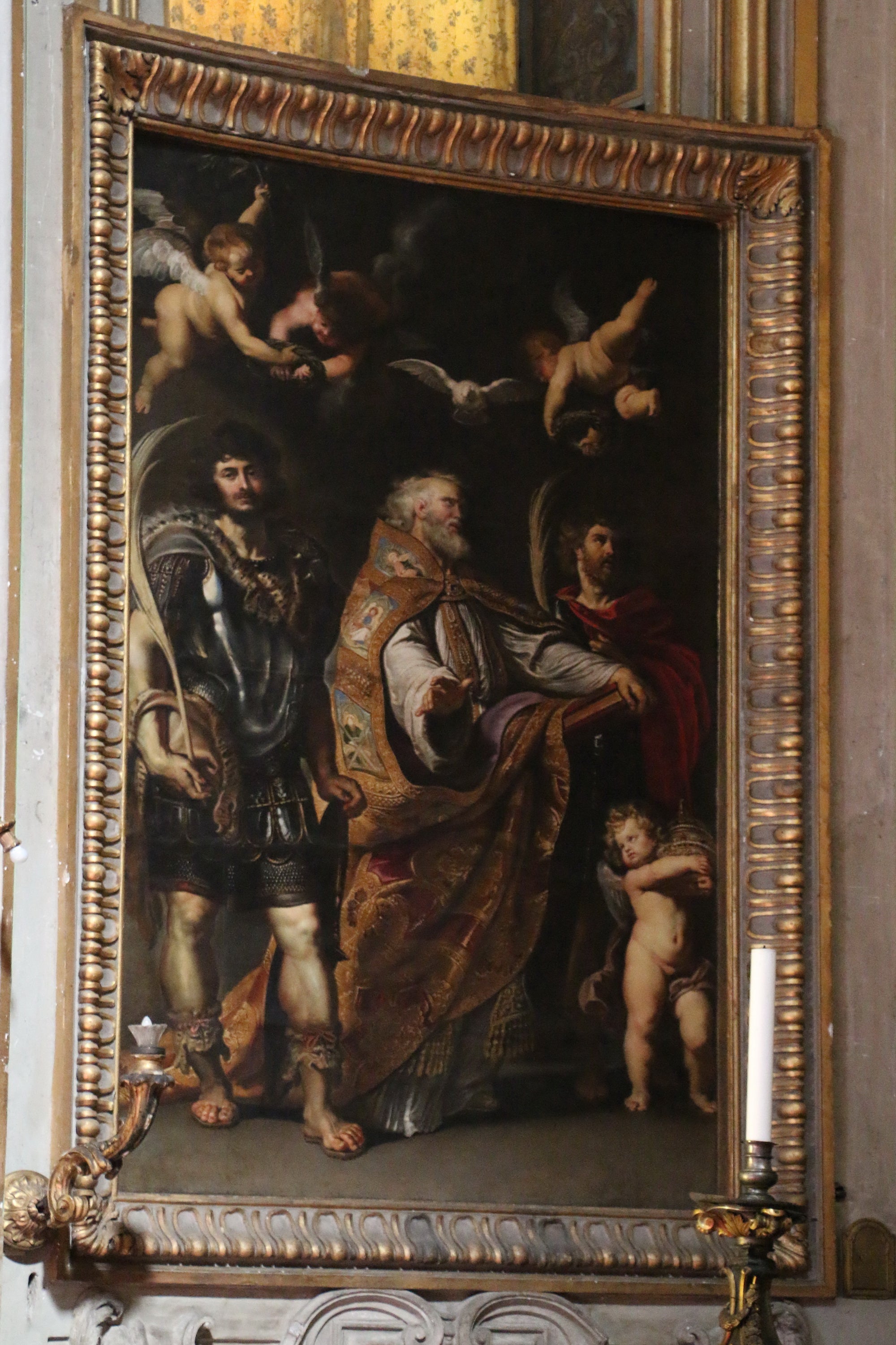 Gregorio with Mauro and Papia - Peter Paul Rubens