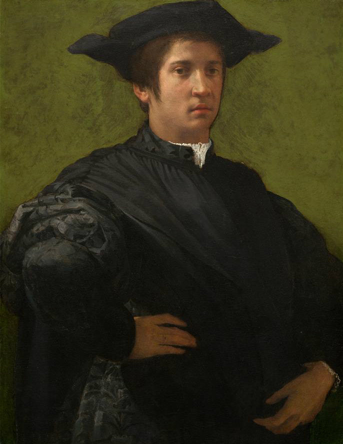 Portrait of a man - Rosso Fiorentino
