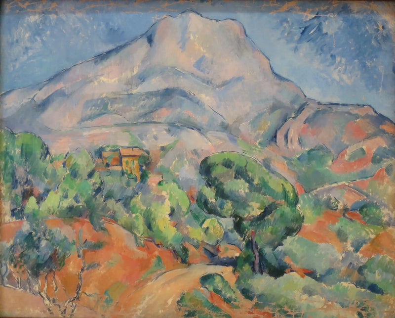 The Sainte-Victoire Mountain above the Tholonet Road - Paul Cézanne
