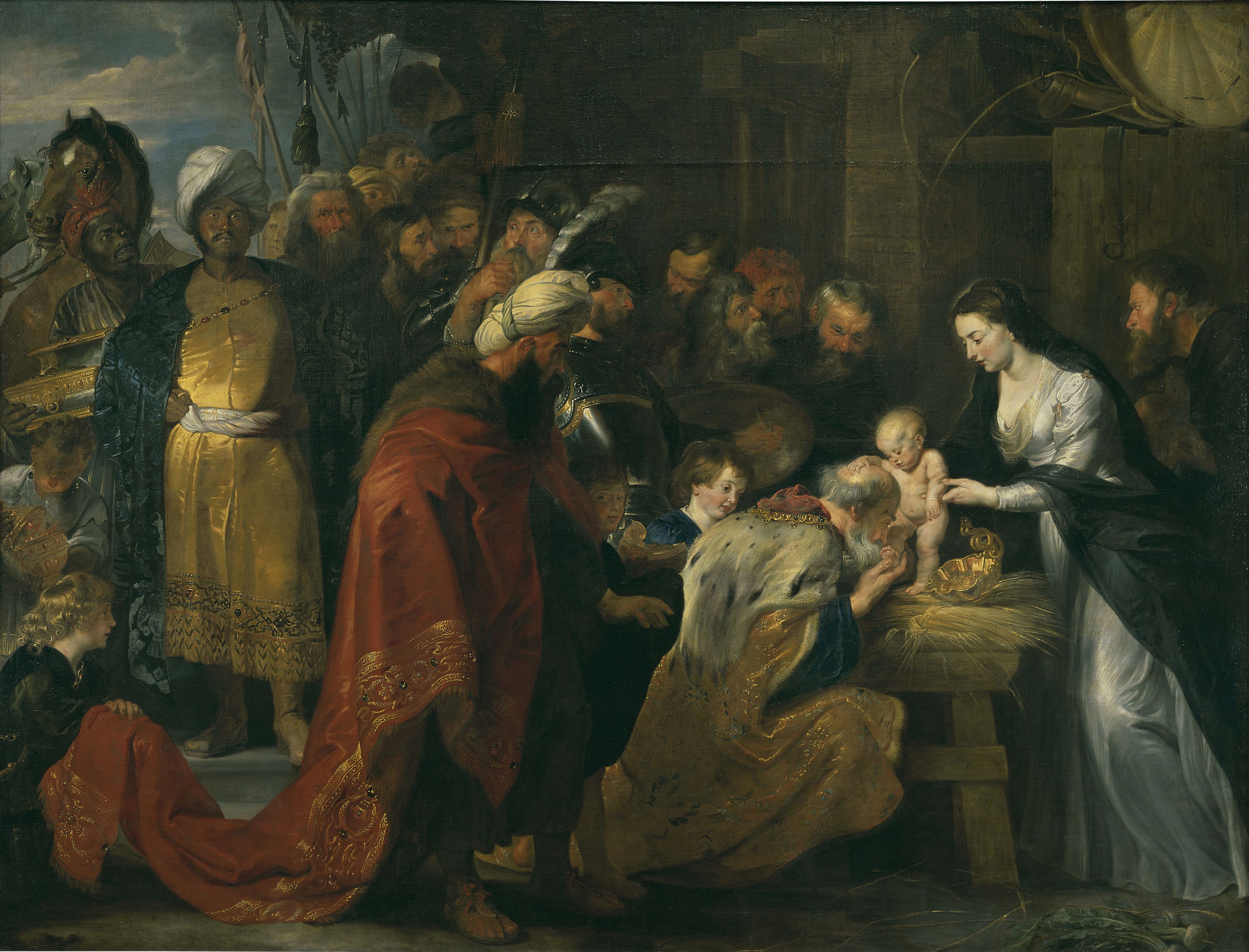 The Adoration of the Magi - Peter Paul Rubens