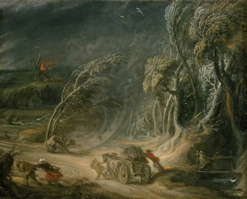 Landscape: A Storm - Peter Paul Rubens