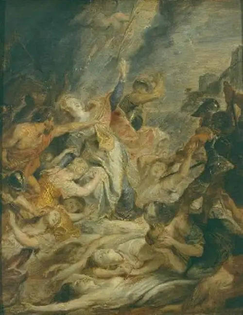 The Martyrdom of Saint Ursula - Peter Paul Rubens