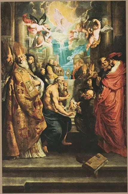 Real Presence in the Holy Sacrament - Peter Paul Rubens