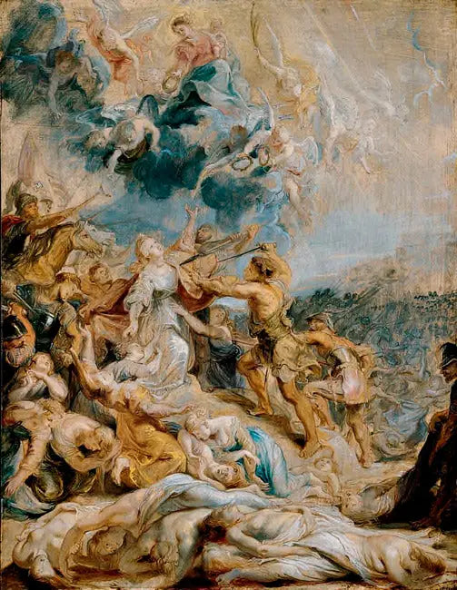Martyrdom of Saint Ursula - Peter Paul Rubens