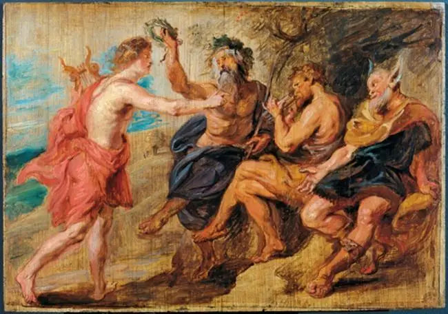 The contest between Apollo and Pan - Peter Paul Rubens