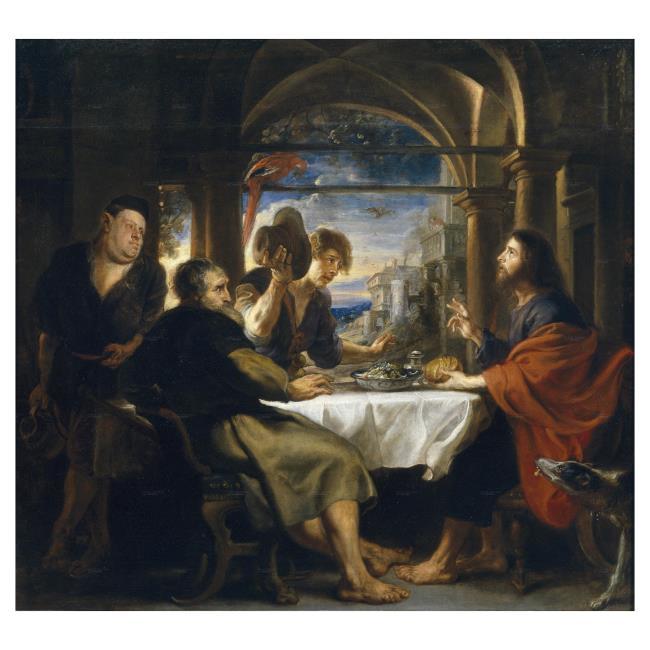 The Supper at Emmaus - Peter Paul Rubens