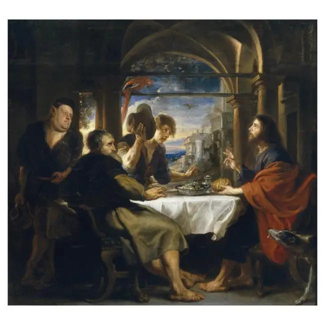 The Supper at Emmaus - Peter Paul Rubens