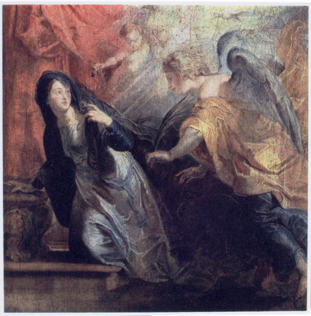 The Annunciation of the Death of the Virgin - Peter Paul Rubens