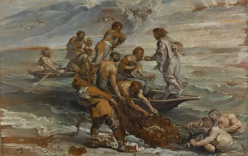 The Miraculous Catch - Peter Paul Rubens