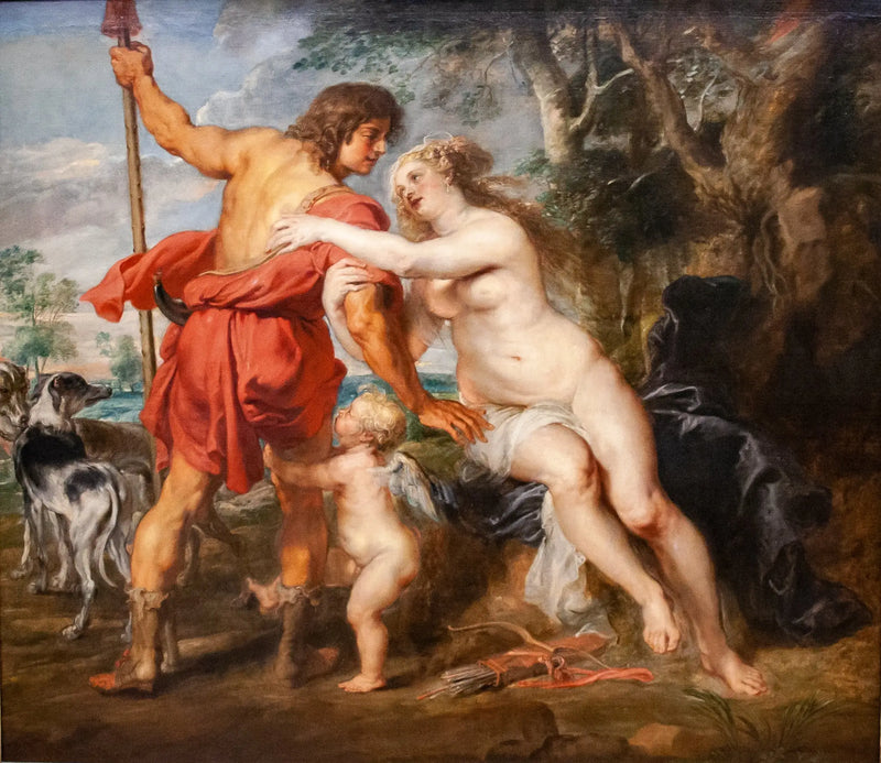 Venus and Adonis - Peter Paul Rubens