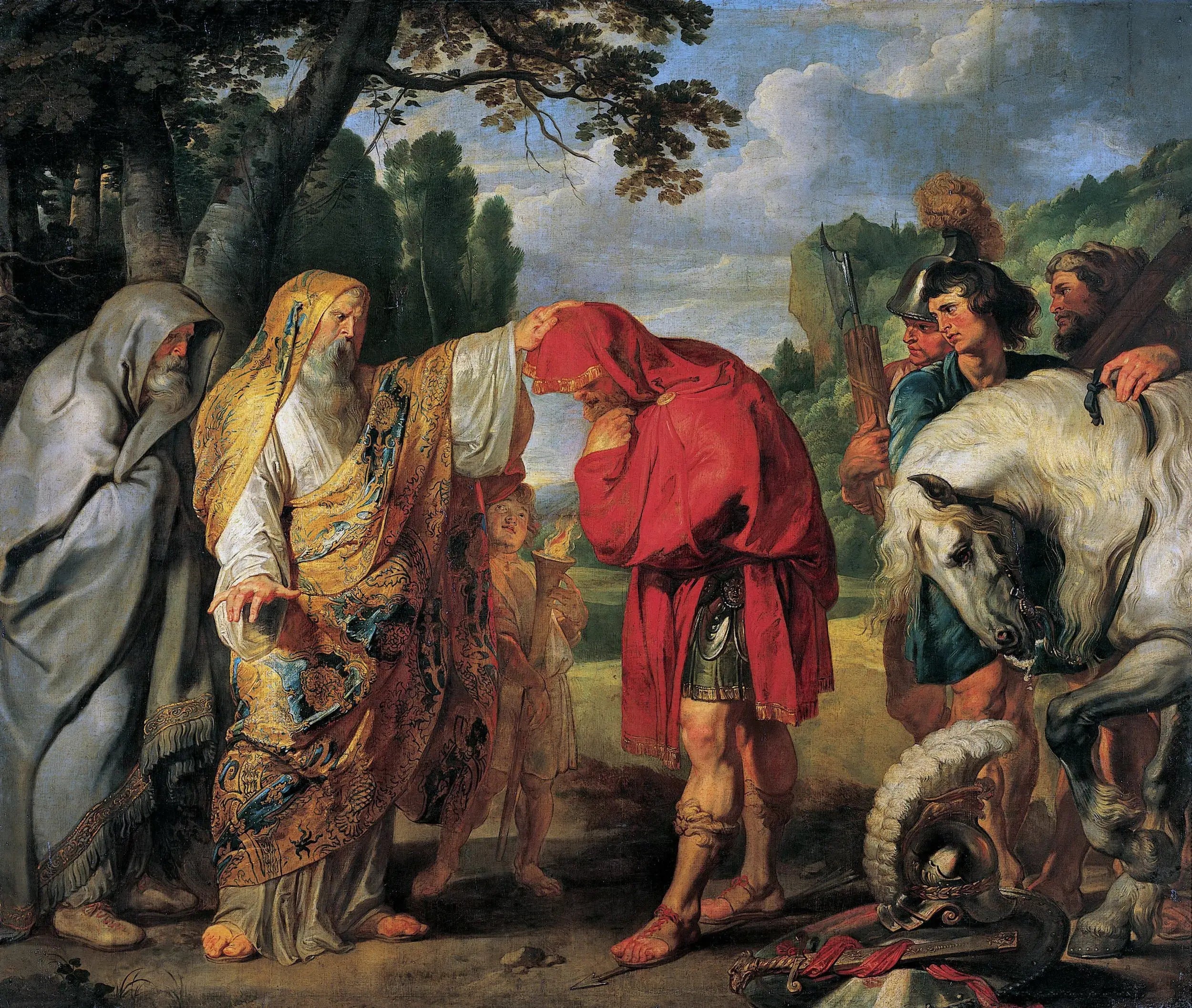 Decius Mus se prépare à la mort - Antoine van Dyck - Alpha Reproduction