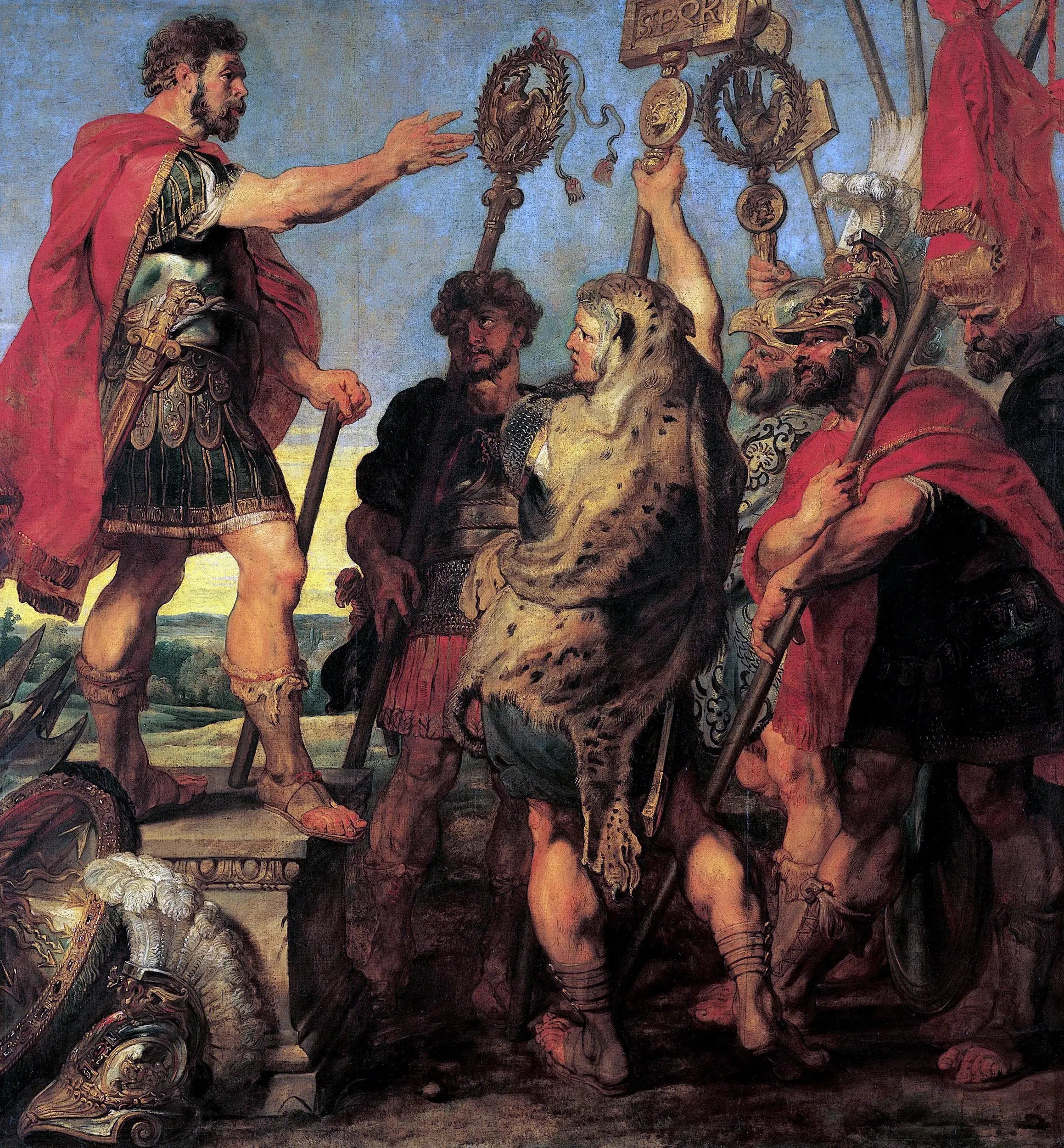 Decius Mus racontant son rêve - Antoine van Dyck - Alpha Reproduction