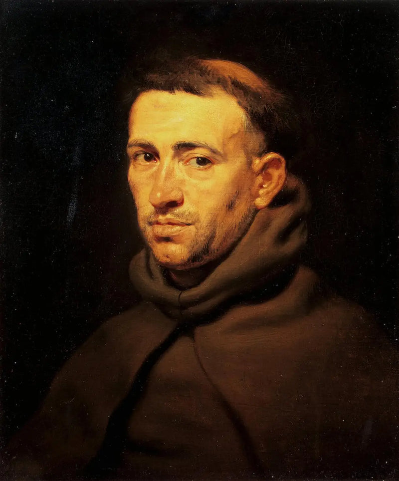 Head of a Franciscan Monk - Peter Paul Rubens
