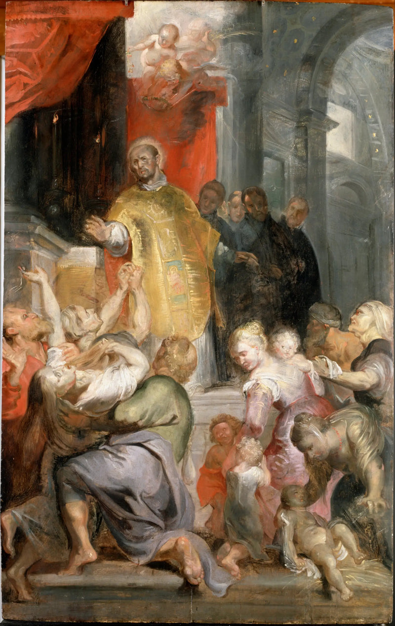 The Miracles of Saint Ignatius of Loyola - Peter Paul Rubens