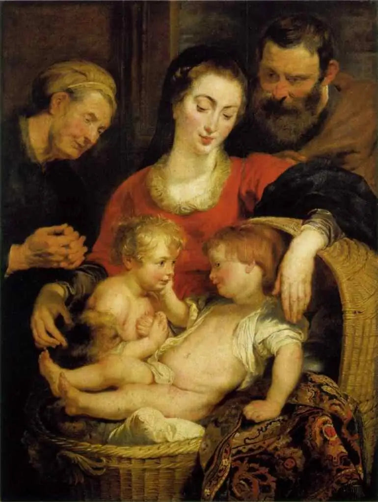 The Madonna of the Basket - Peter Paul Rubens