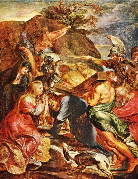 The Christ carrying the cross - Peter Paul Rubens