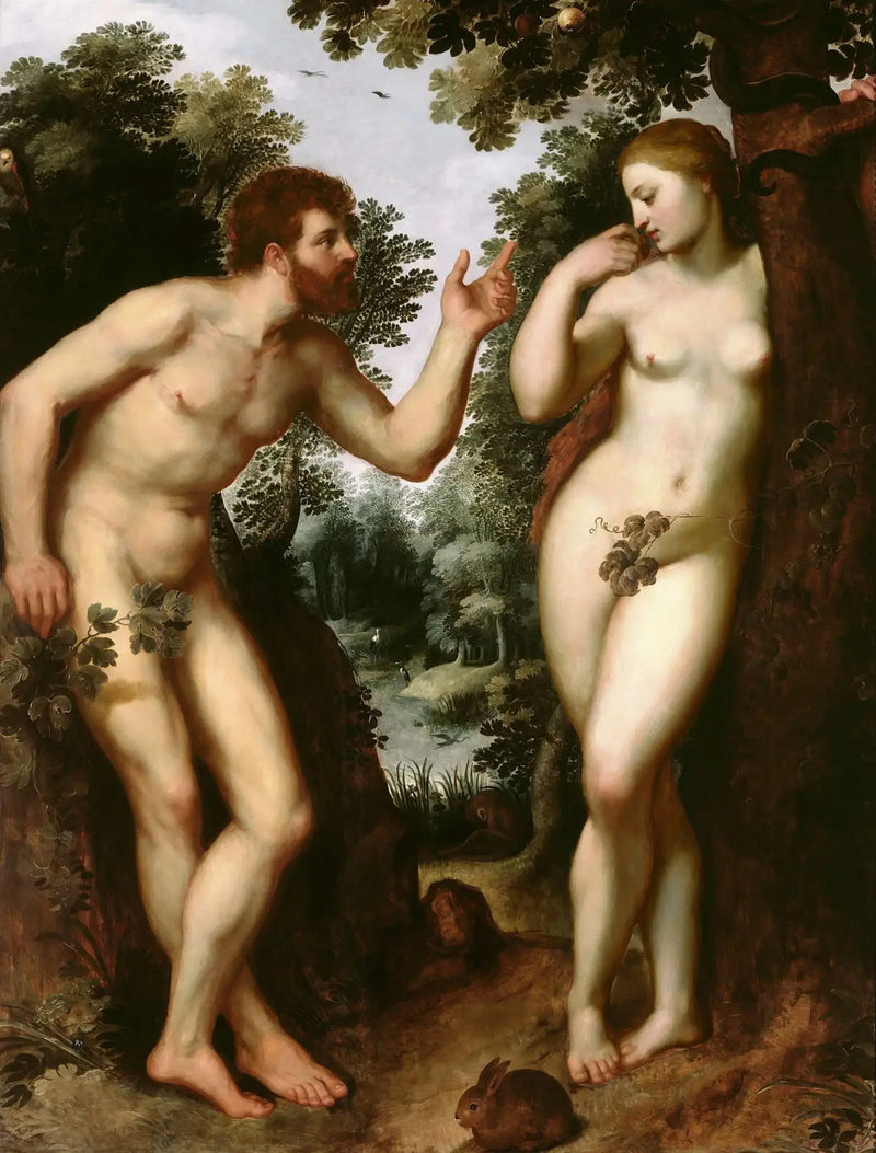 Adam and Eve - Peter Paul Rubens