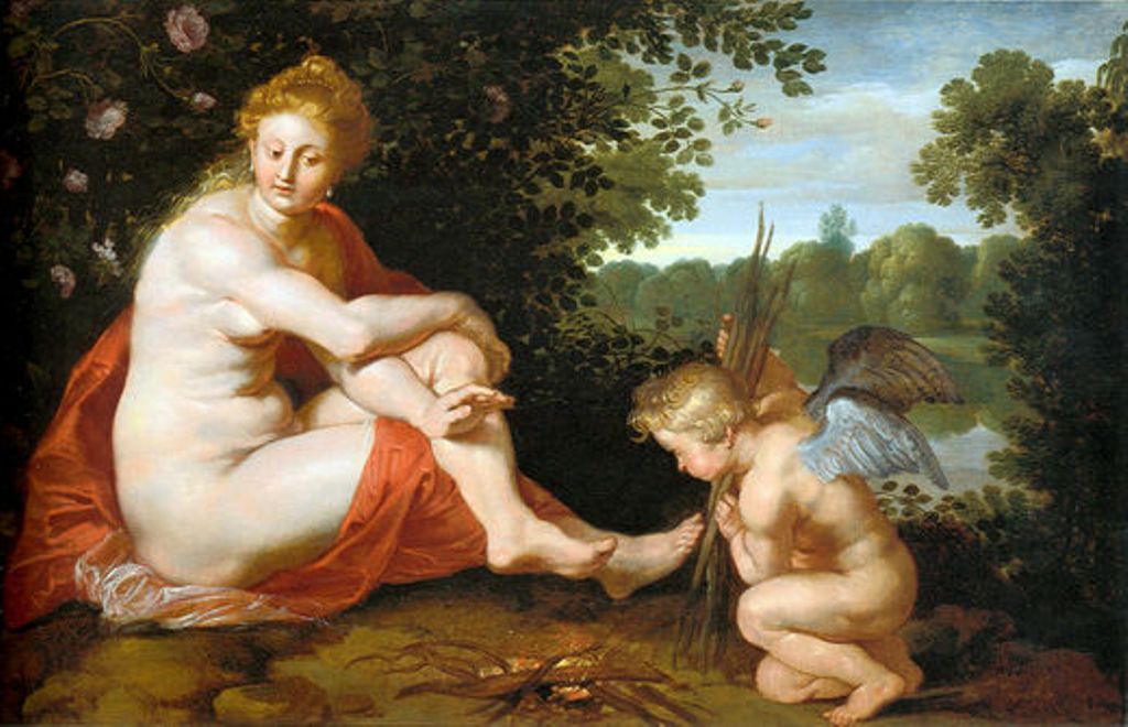 Friget Sine Baccho and Cenere Venus - Peter Paul Rubens