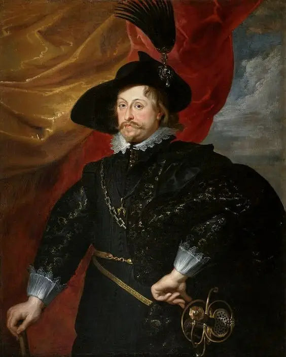 Portrait of Sigismund III Vasa - Peter Paul Rubens