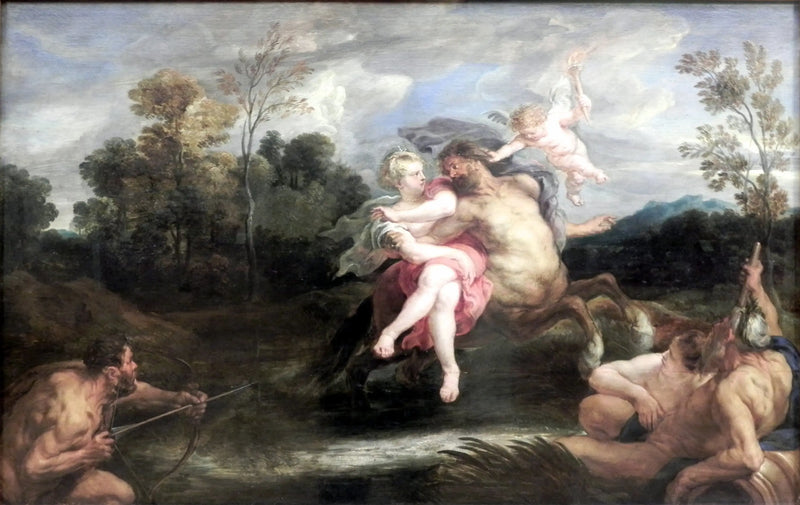 The Abduction of Deianira by the Centaur Nessus - Peter Paul Rubens