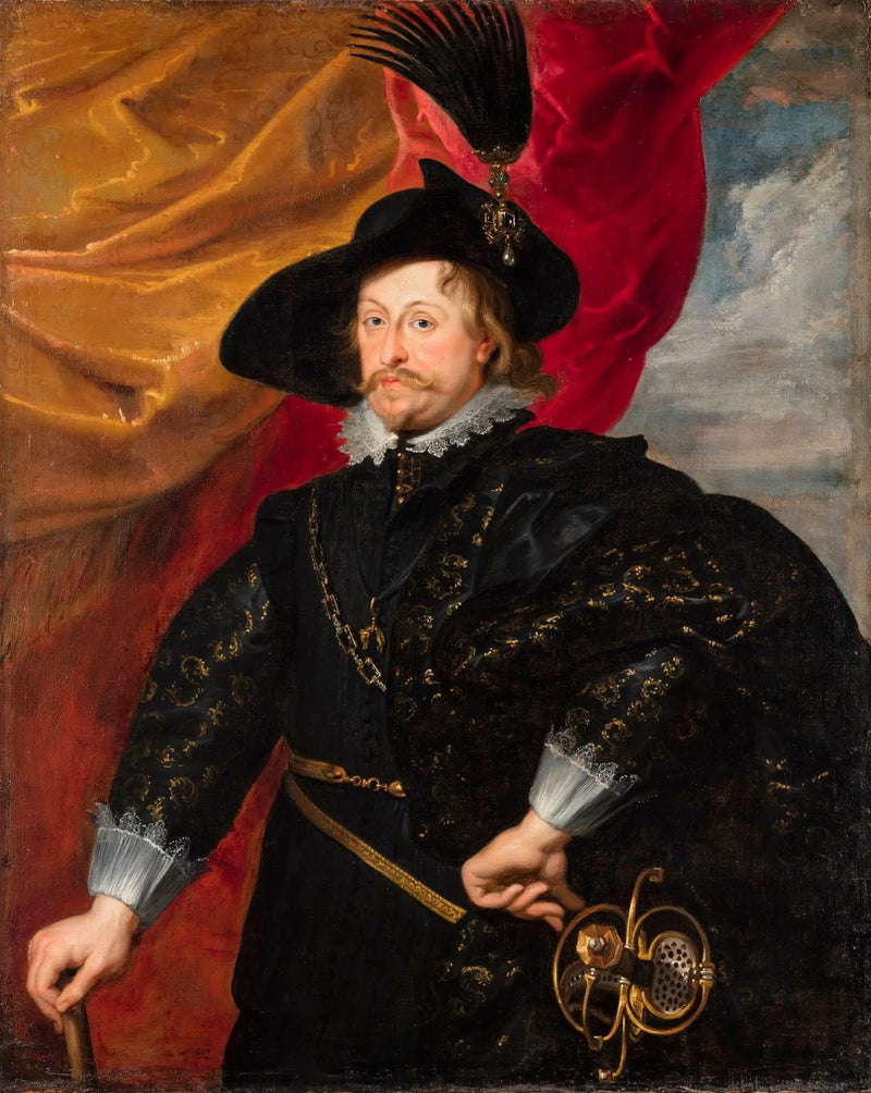 Portrait of Prince Ladislas Vasa. - Peter Paul Rubens