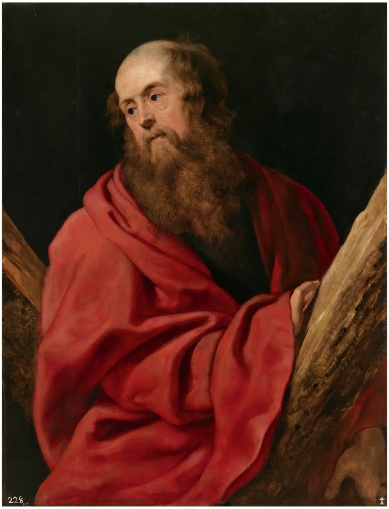 Saint Andrew - Peter Paul Rubens