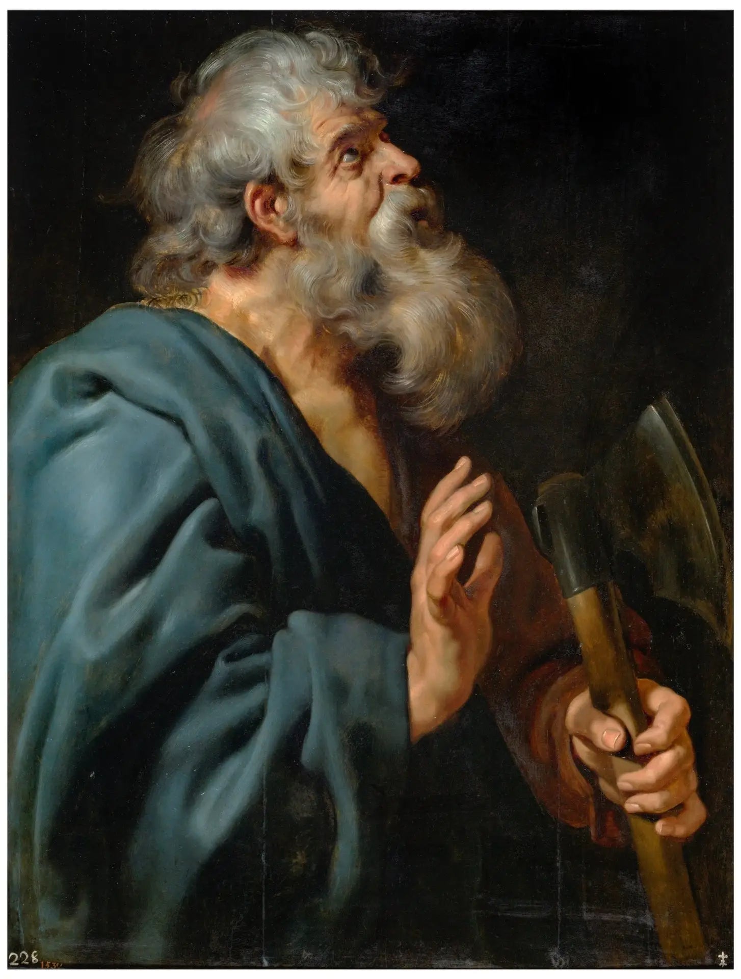 Saint Mathias - Peter Paul Rubens - Alpha Reproduction