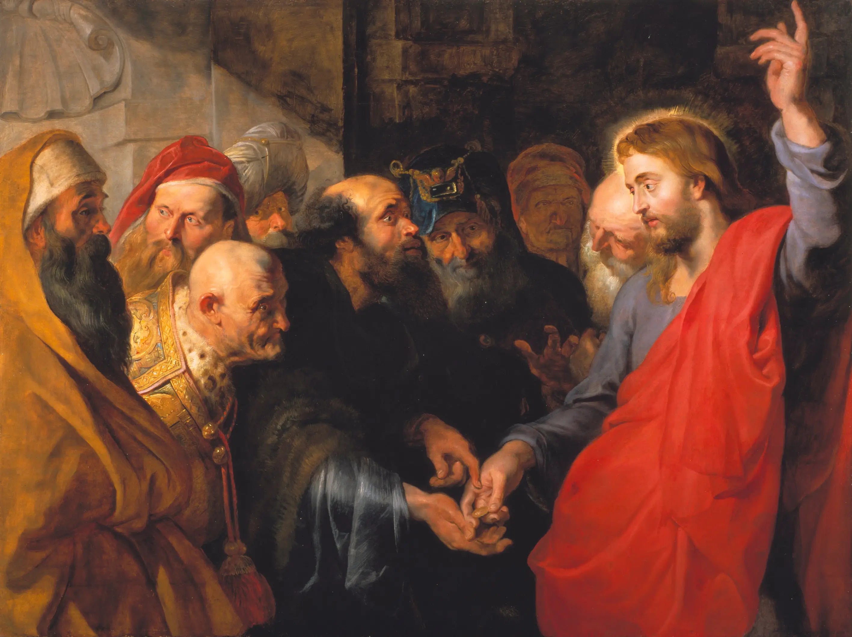 L’argent du tribut - Peter Paul Rubens - Alpha Reproduction