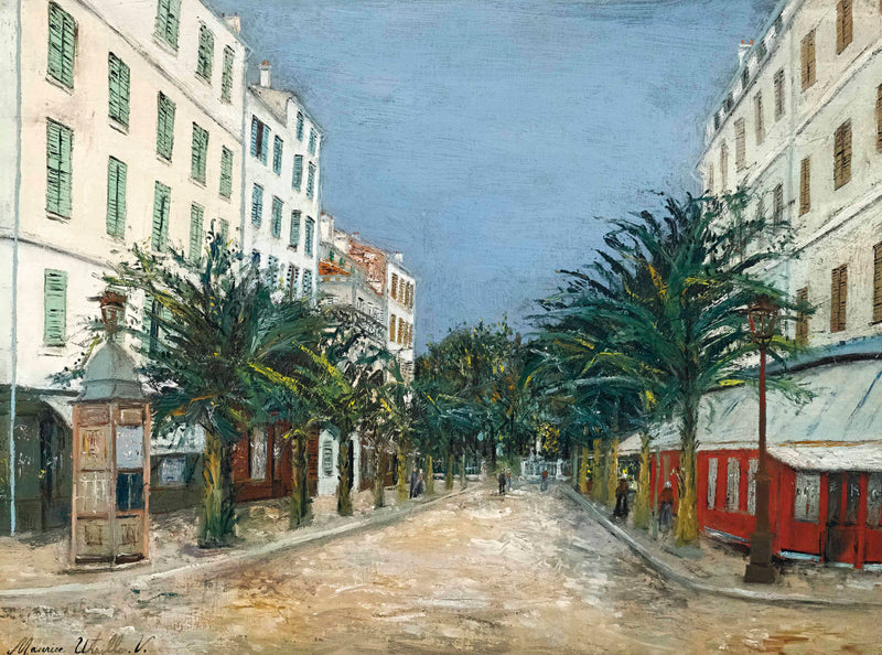 Rue à Hyères (1912) - Maurice Utrillo