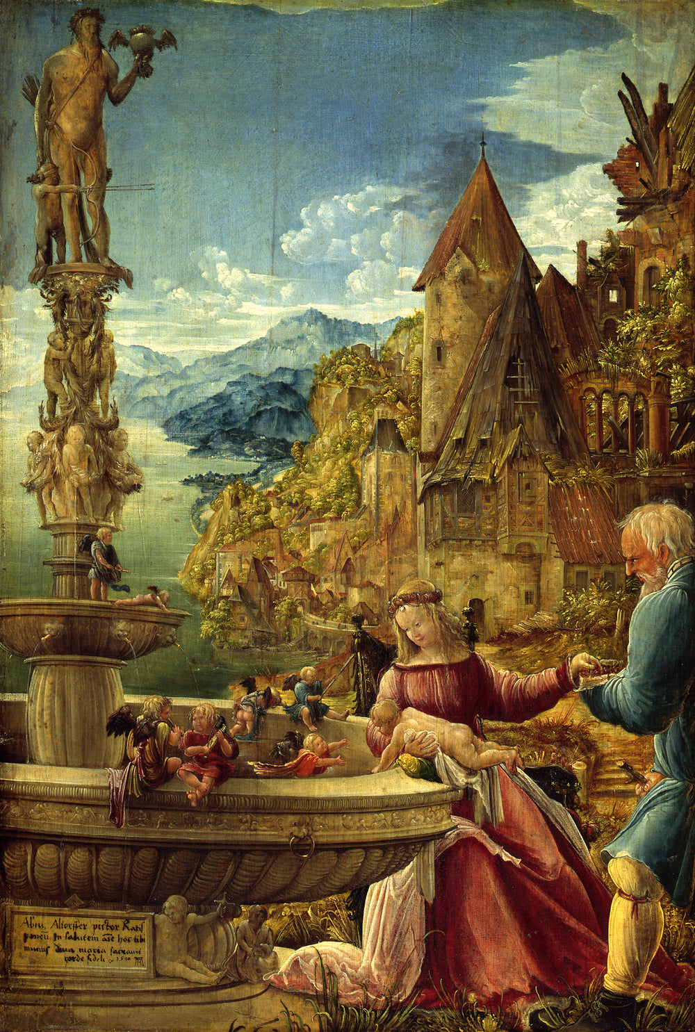 Le Repos pendant la fuite en Égypte - Albrecht Altdorfer