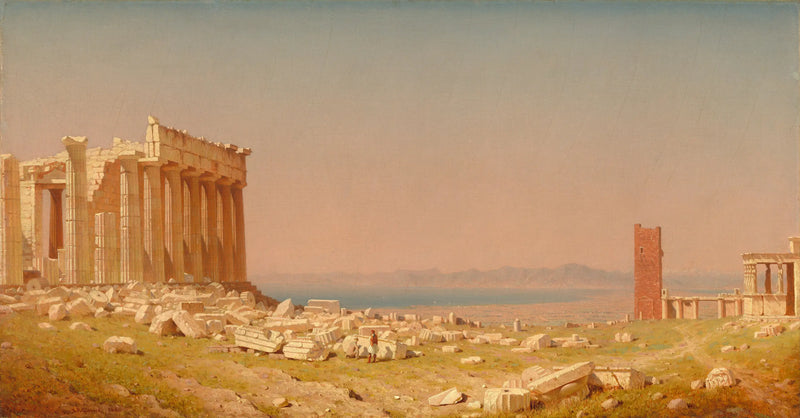 Ruins of the Parthenon - Sanford Robinson Gifford