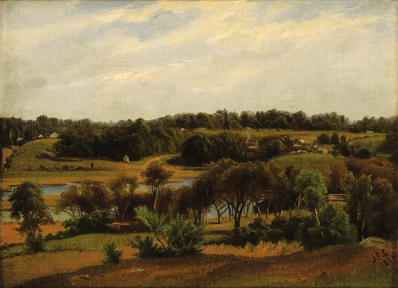 Paysage rural - Jasper Francis Cropsey - Alpha Reproduction