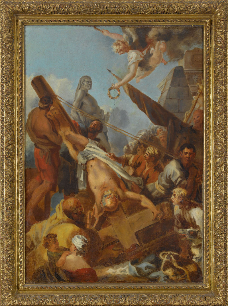 Crucification de saint Pierre Esquisse pour le 