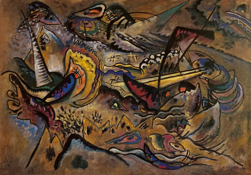 To the South - Vassily Kandinsky
