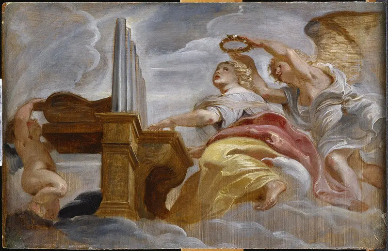 Saint Cecilia - Peter Paul Rubens