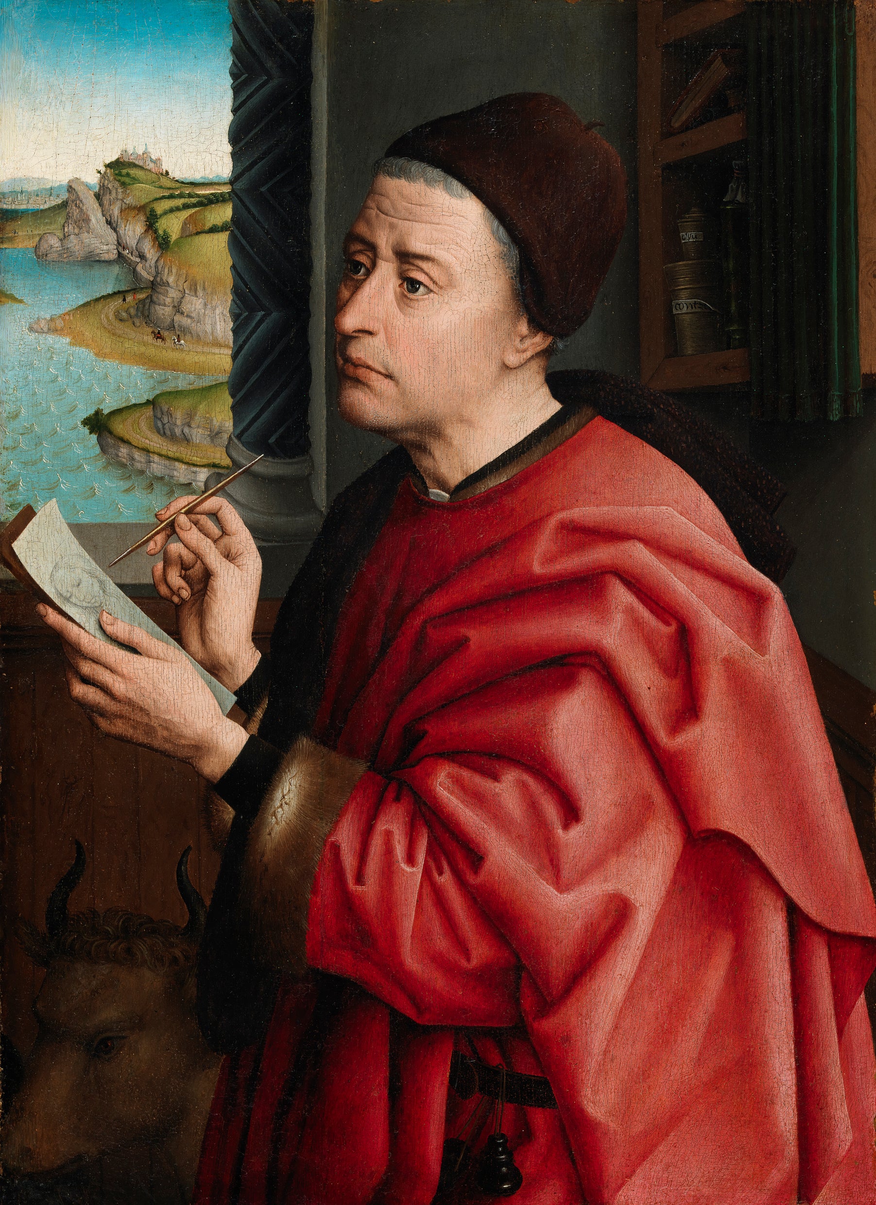 Saint Luc représentant la Vierge - Rogier van der Weyden