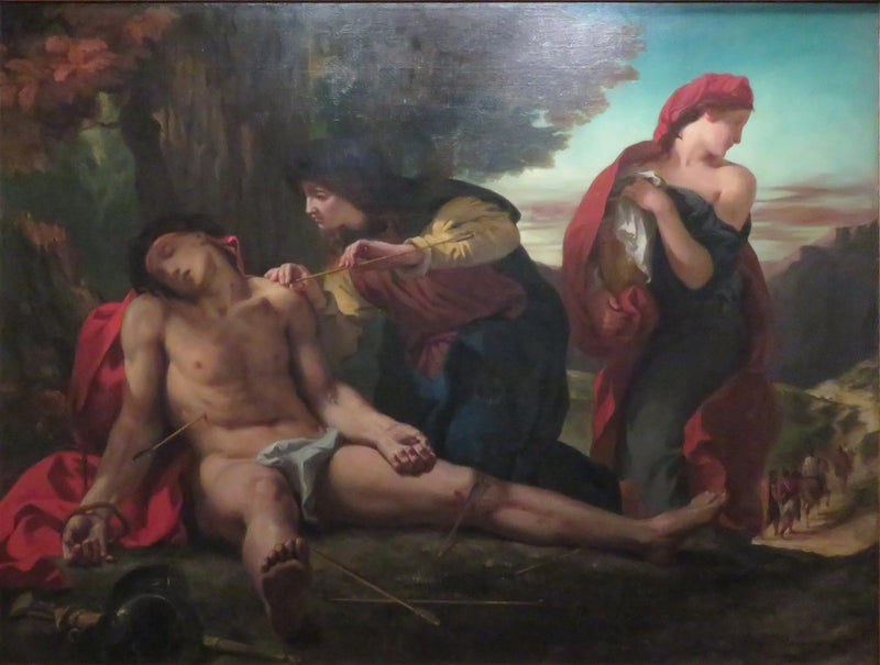 Saint Sebastian Rescued by the Holy Women - Eugène Delacroix