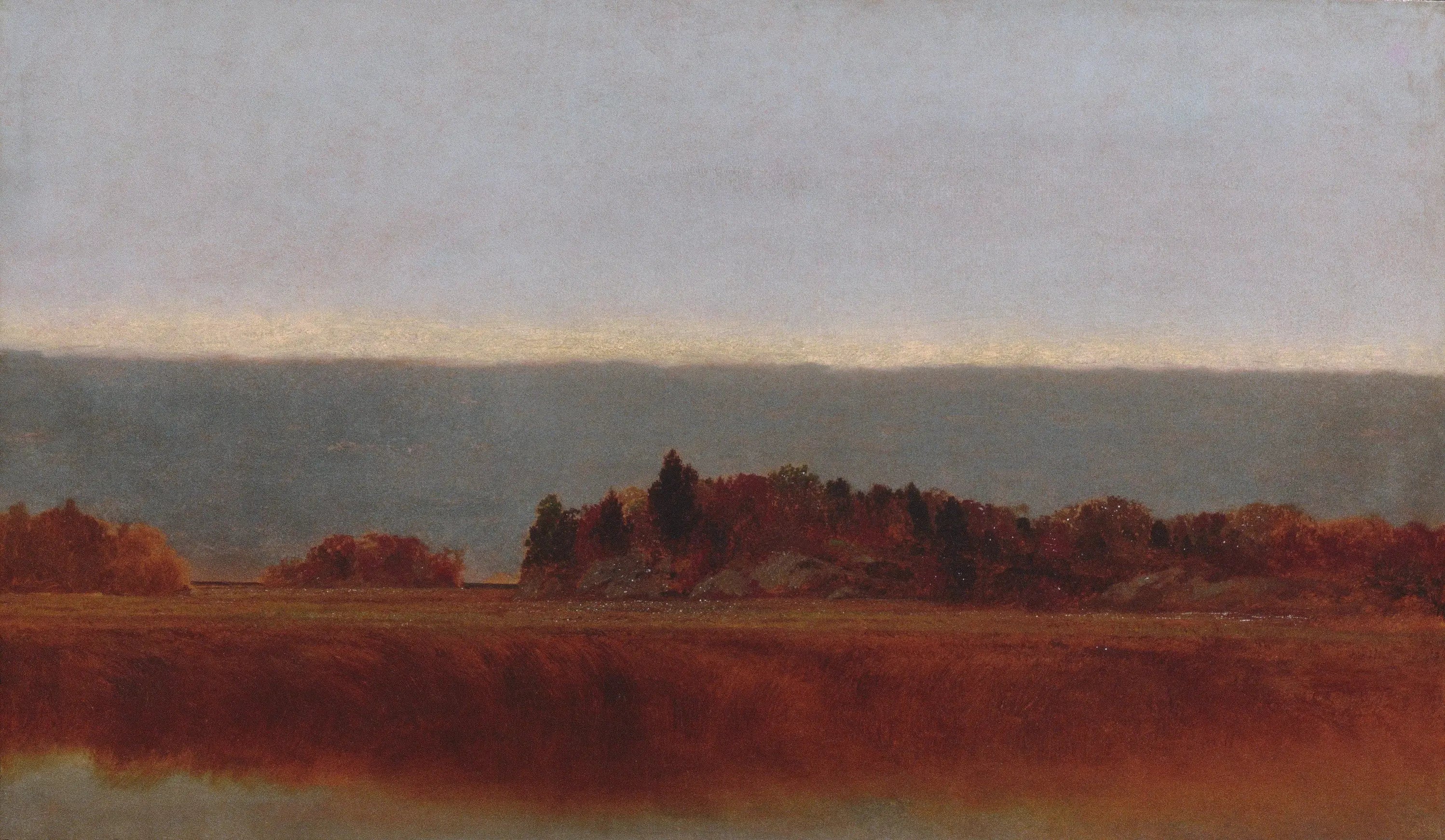 Pré salé en octobre - John Frederick Kensett - Alpha Reproduction
