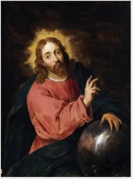 Salvator Mundi - David Teniers the Younger