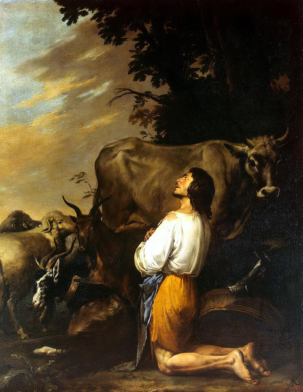Le fils prodigue - Salvator Rosa