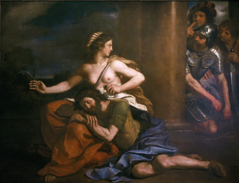 Samson and Delilah - Guercino