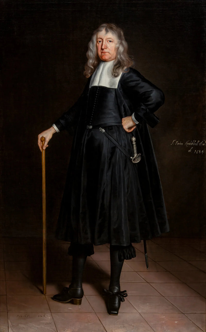 Portrait de Sir Norton Knatchbull, 1er baronnet (1602-1685) - Samuel van Hoogstraten