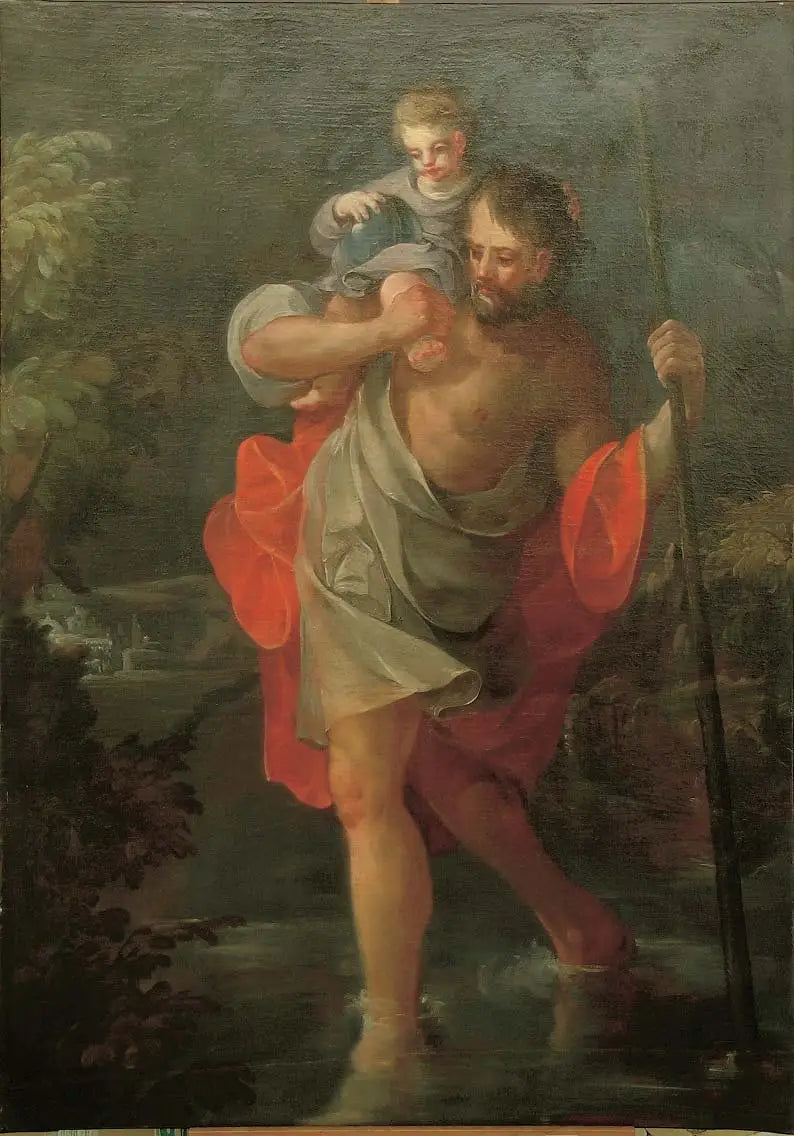 Saint Christopher - Francisco de Goya
