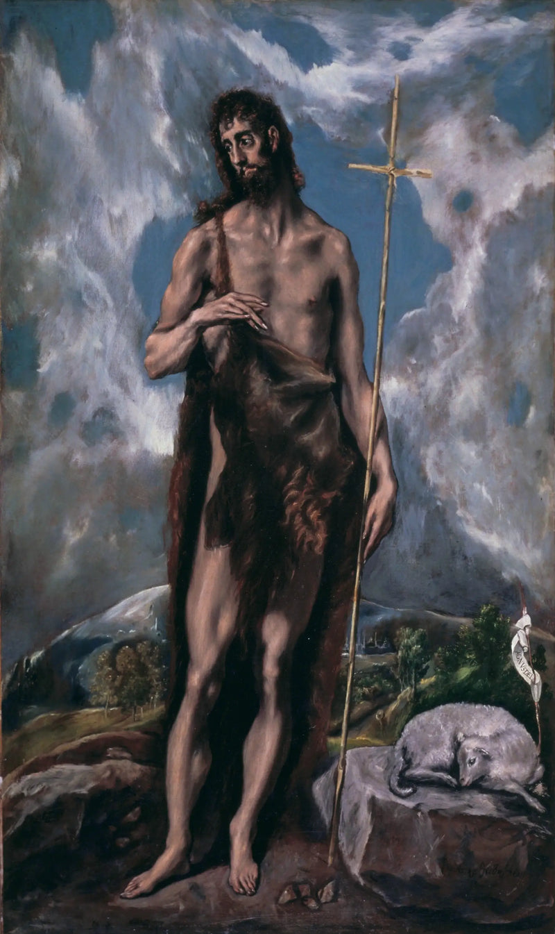 Saint John the Baptist - El Greco