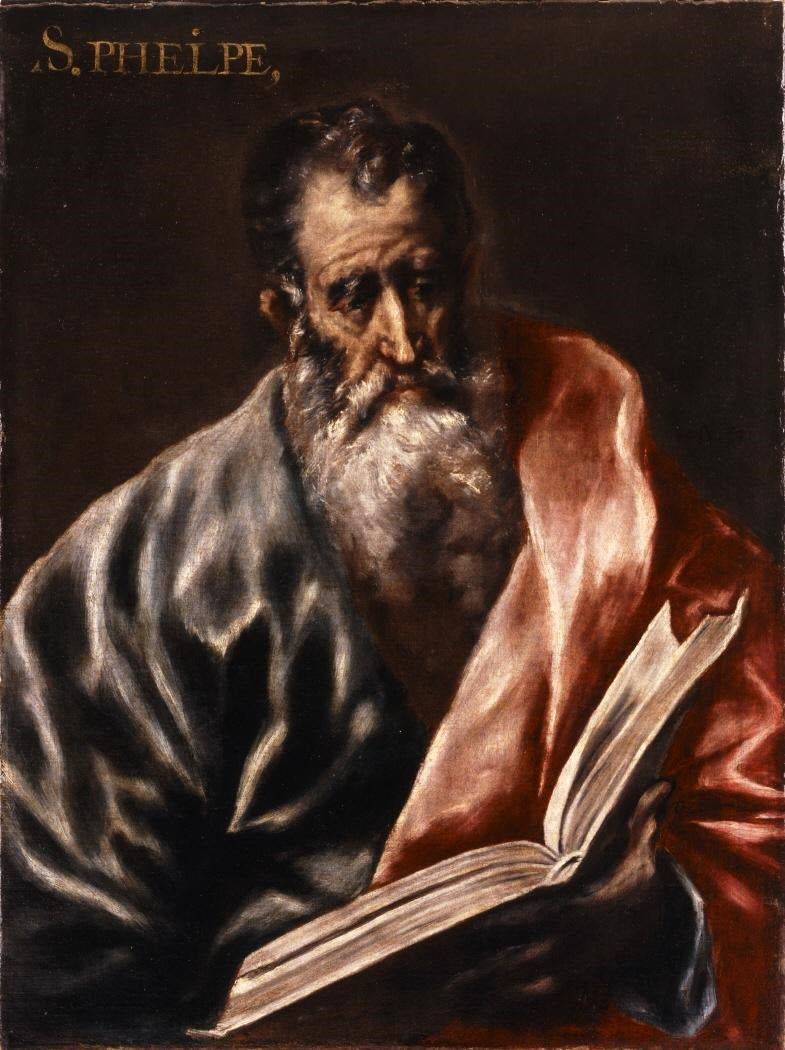 Saint Matthieu (Oviedo) - El Greco