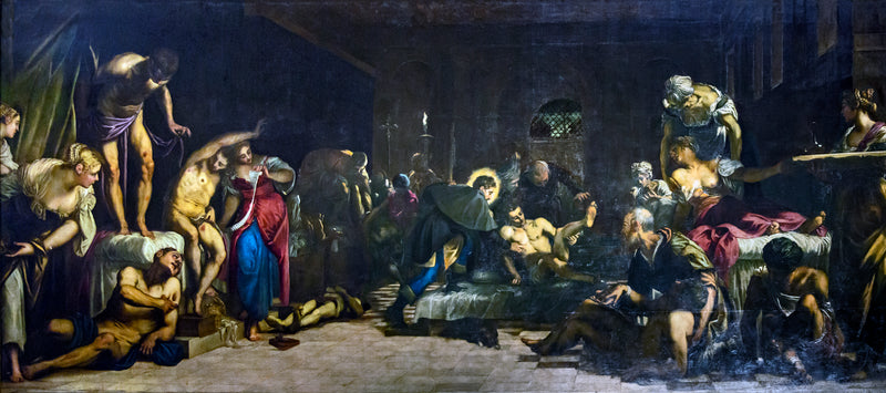 Saint Roch at the Hospital - Jacopo Tintoretto